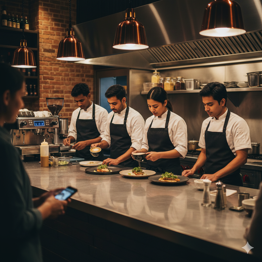 Kitchen Team at Work copy